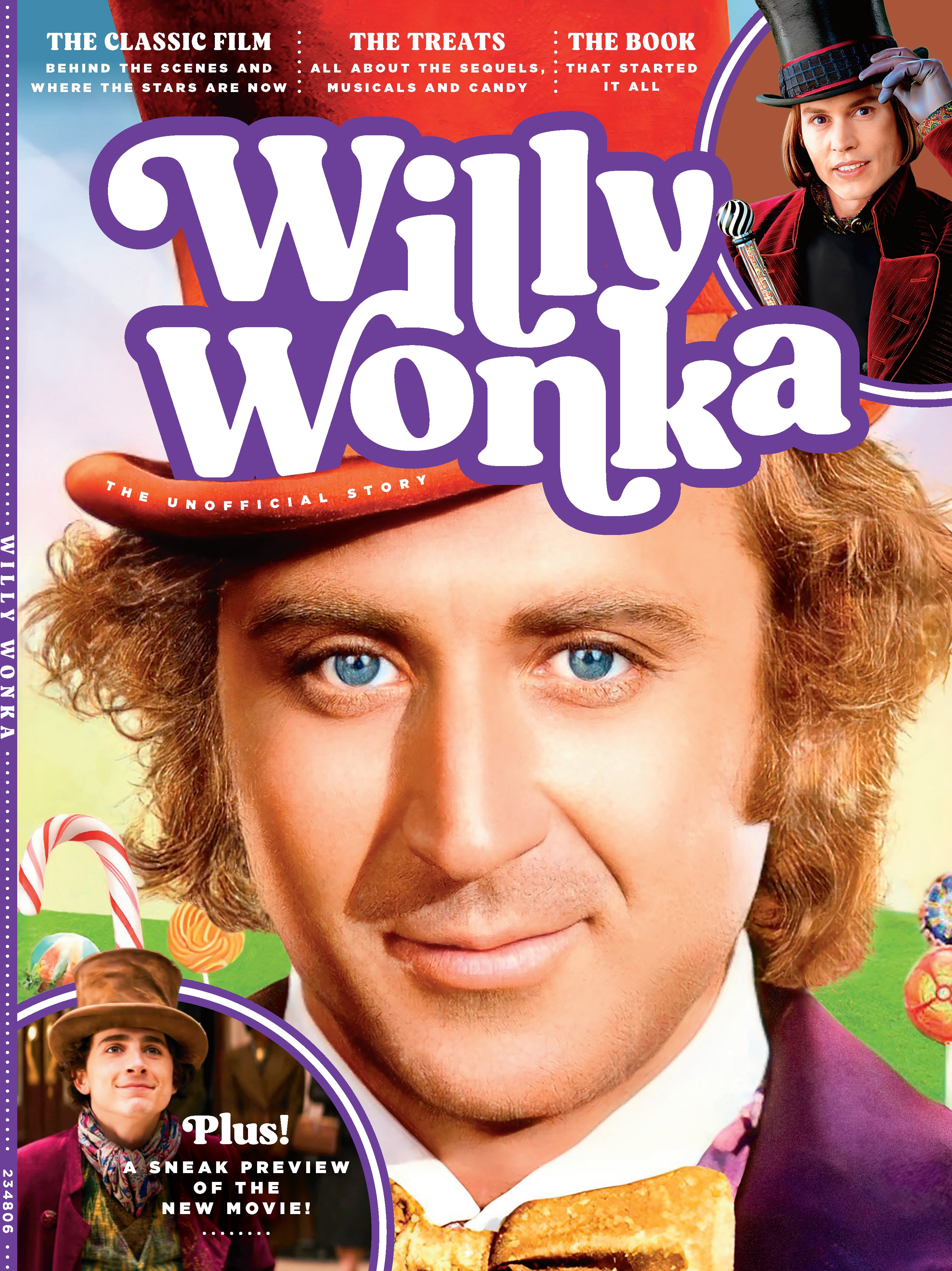 Willy Wonka - Gene Wilder, Roald Dahl Book, Broadway Musical, Sequels, –  Magazine Shop US