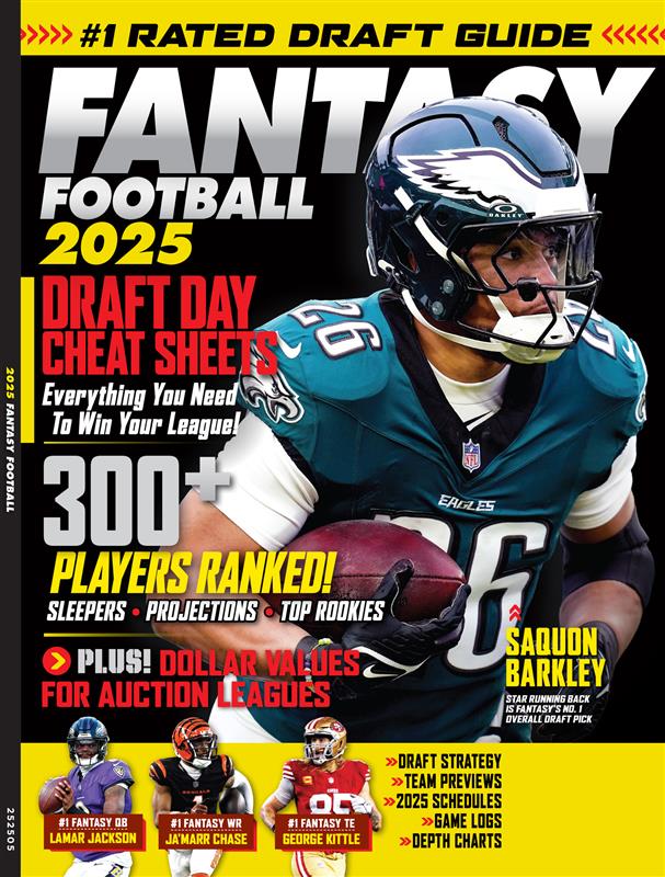 Football Magazine Article Fantasy Football 2025 Draft Guide: 300