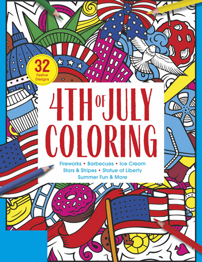 4th of July Coloring - 2023 Edition 32 Festive Designs - Magazine Shop US