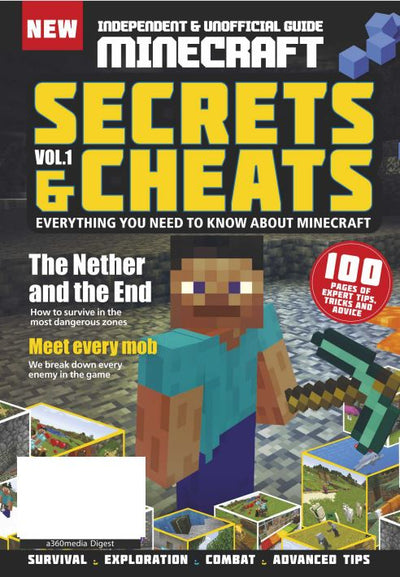 Minecraft - Secrets & Cheats Vol. 1: Tips, Tricks & Advice: Everything You Need to Know About The Nether, The Mobs & More! By Fans For Fans Independent & Unofficial Guide - Magazine Shop US