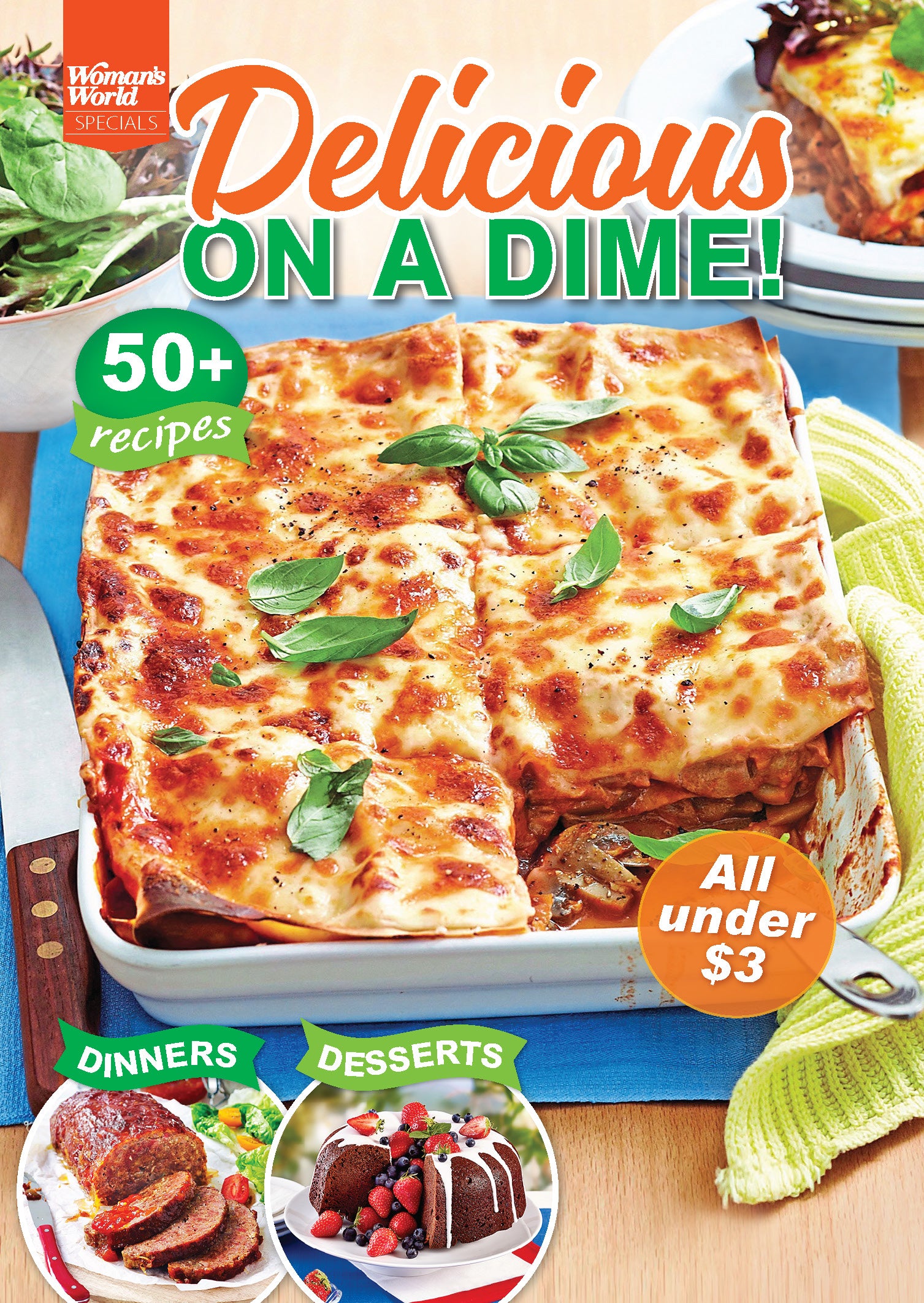 Woman's World Specials - Delicious On A Dime: 50+ Budget