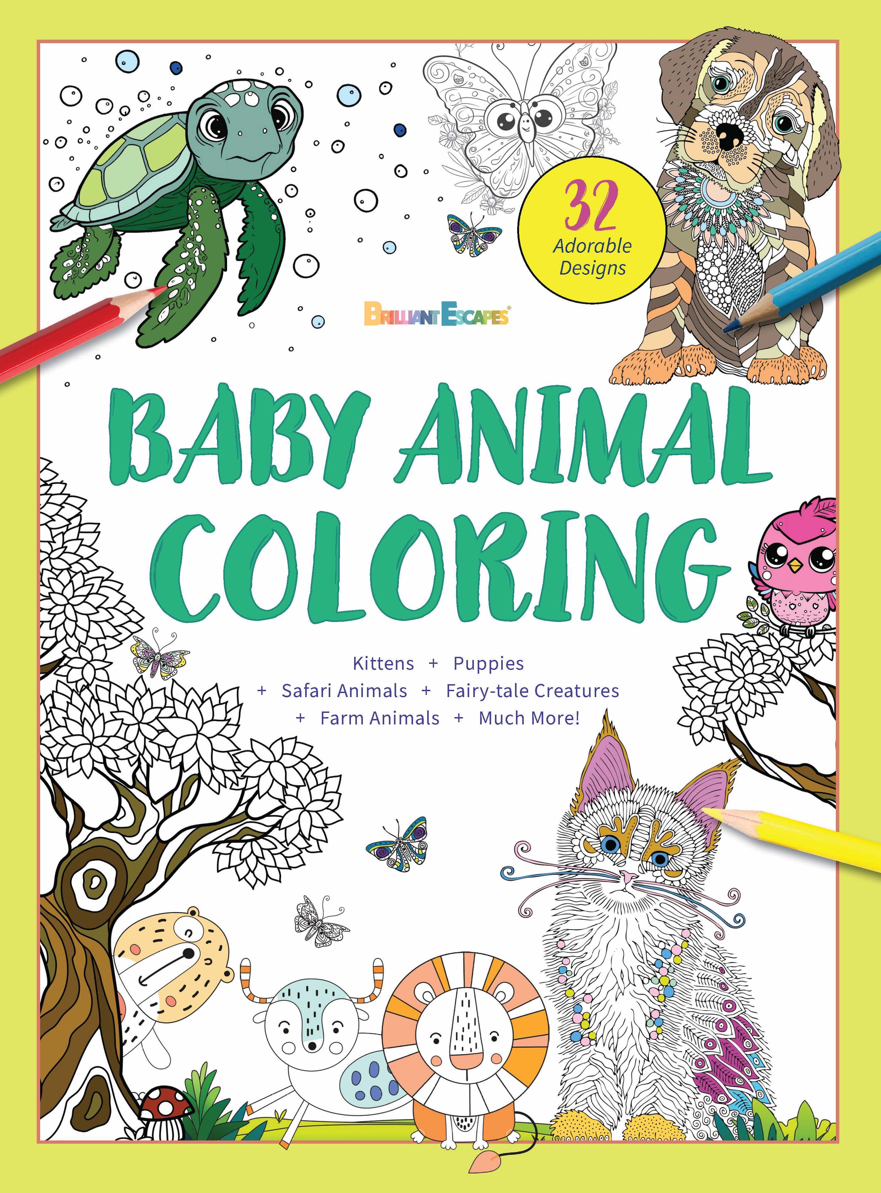 ANIMAL ADULT COLORING BOOK: AN AMAZING AND RELAXING COLORING ESCAPE INTO  THE ANIMAL KINGDOM