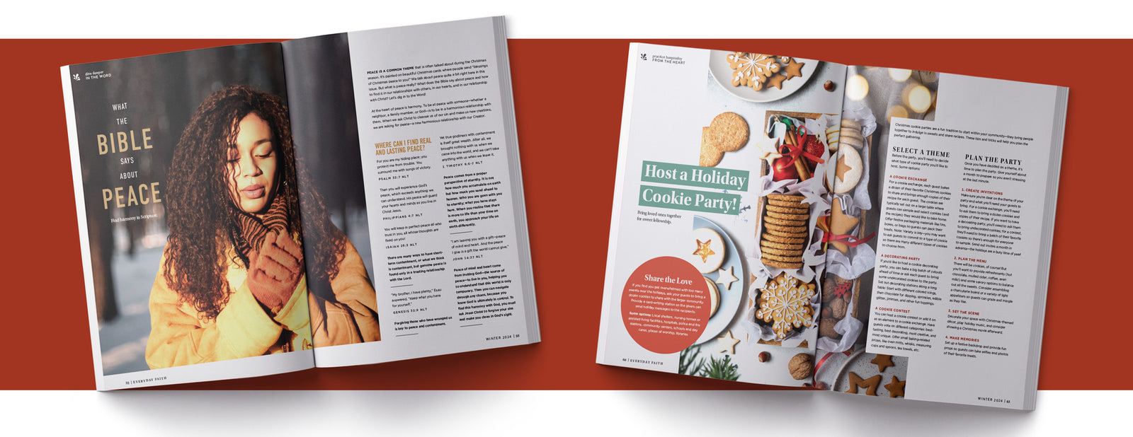 Dayspring - Everyday Faith Winter 2024: Spread Joy, Holiday Gift Guide, Write The Perfect Christmas Card, Find Your 2025 Word Of The Year, Rediscover The Old Testament & More