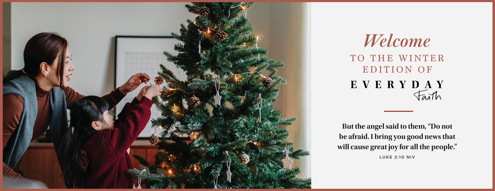 Dayspring - Everyday Faith Winter 2024: Spread Joy, Holiday Gift Guide, Write The Perfect Christmas Card, Find Your 2025 Word Of The Year, Rediscover The Old Testament & More