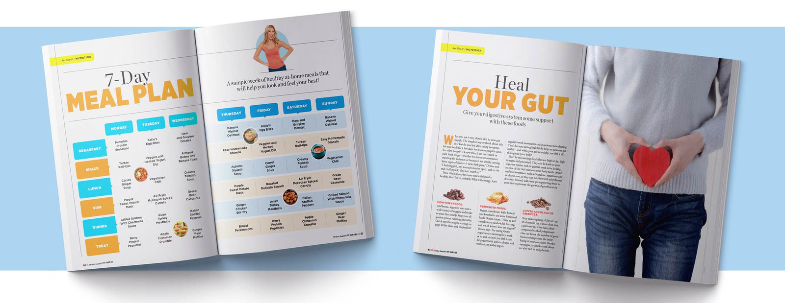 Denise Austin's Fit Over 50 - Fall Reset! 2024: 30 Stability Ball & Resistance Band Workouts, Soothe Menopause Symptoms, Hot Flashes, Brain Fog, Calming Yoga, Comfort Recipes, Dry Skin Fixes & More!