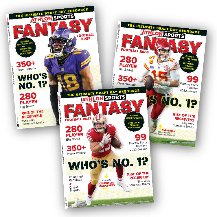 Athlon Sports - Fantasy Football 2023 Who's Number 1: The Ultimate Dra –  Magazine Shop US