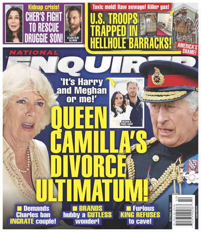 National ENQUIRER - 10.16.23 Queen Camillas Diverorce Ultimatum - Magazine Shop US