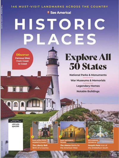 Historic Places - Important Landmarks, National Monuments, Historical Parks, Must-See Museums and Memorable Battlefields - Magazine Shop US