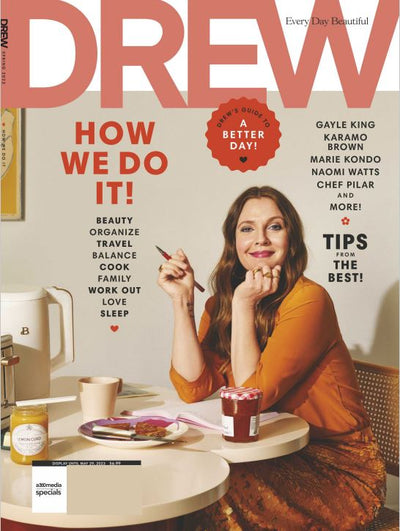 DREW Barrymore Magazine - How We Do It! - Magazine Shop US