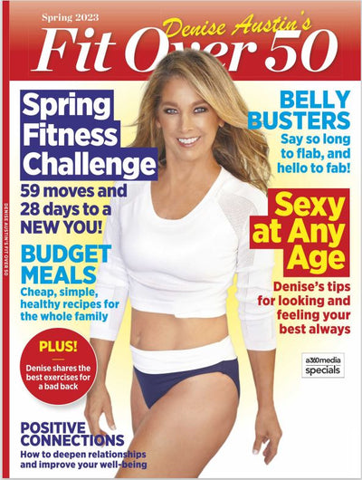 Denise Austin's Fit Over 50 - Spring Fitness Challenge - Magazine Shop US