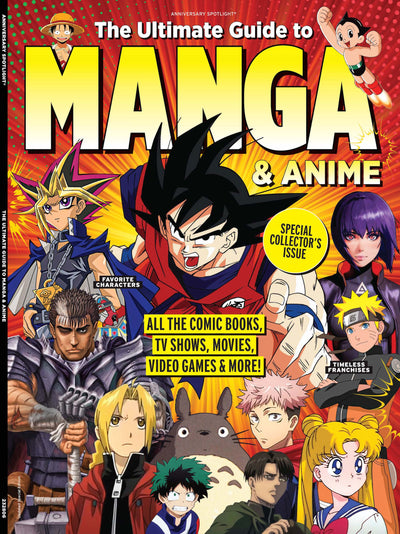 Manga & Anime - The Ultimate Guide Special Collector's Issue: All The Comic Books TV Shows Movies Video Games & More! - Magazine Shop US