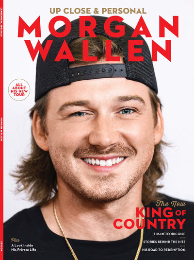 Morgan Wallen - Up Close and Personal with the King of Country! Learn All About His New Tour, His Road to Redemption, Stories Behind The Hits Plus A Look Inside His Private Life! - Magazine Shop US