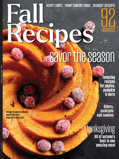 Fall Recipes 2023 - Savor the Season 92 Favorites, Hearty Soups, Comfort Foods, Decadent Desserts, Ciders, Cocktails, Cookies, Recipes for Apples, Pumpkin & More - Magazine Shop US