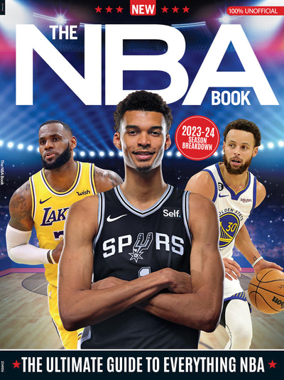 The NBA Book - The Ultimate Guide To Everything NBA: 2023-24 Season Breakdown, Lakers, LeBron James, Anthony Davis, Steph Curry, G.O.A.T., Playoffs, MVPs, Warriors, All-Stars & Championship Rings! - Magazine Shop US