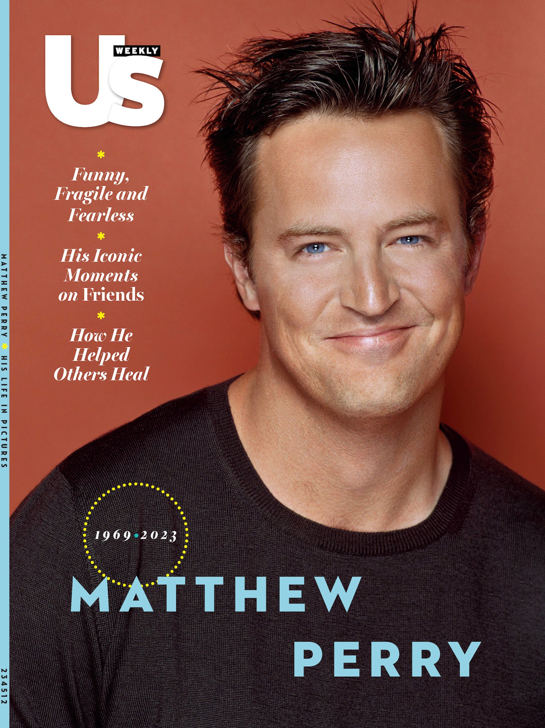 Matthew Perry Us Weekly Tribute Tragic Death, Friends, Top 50 Momen