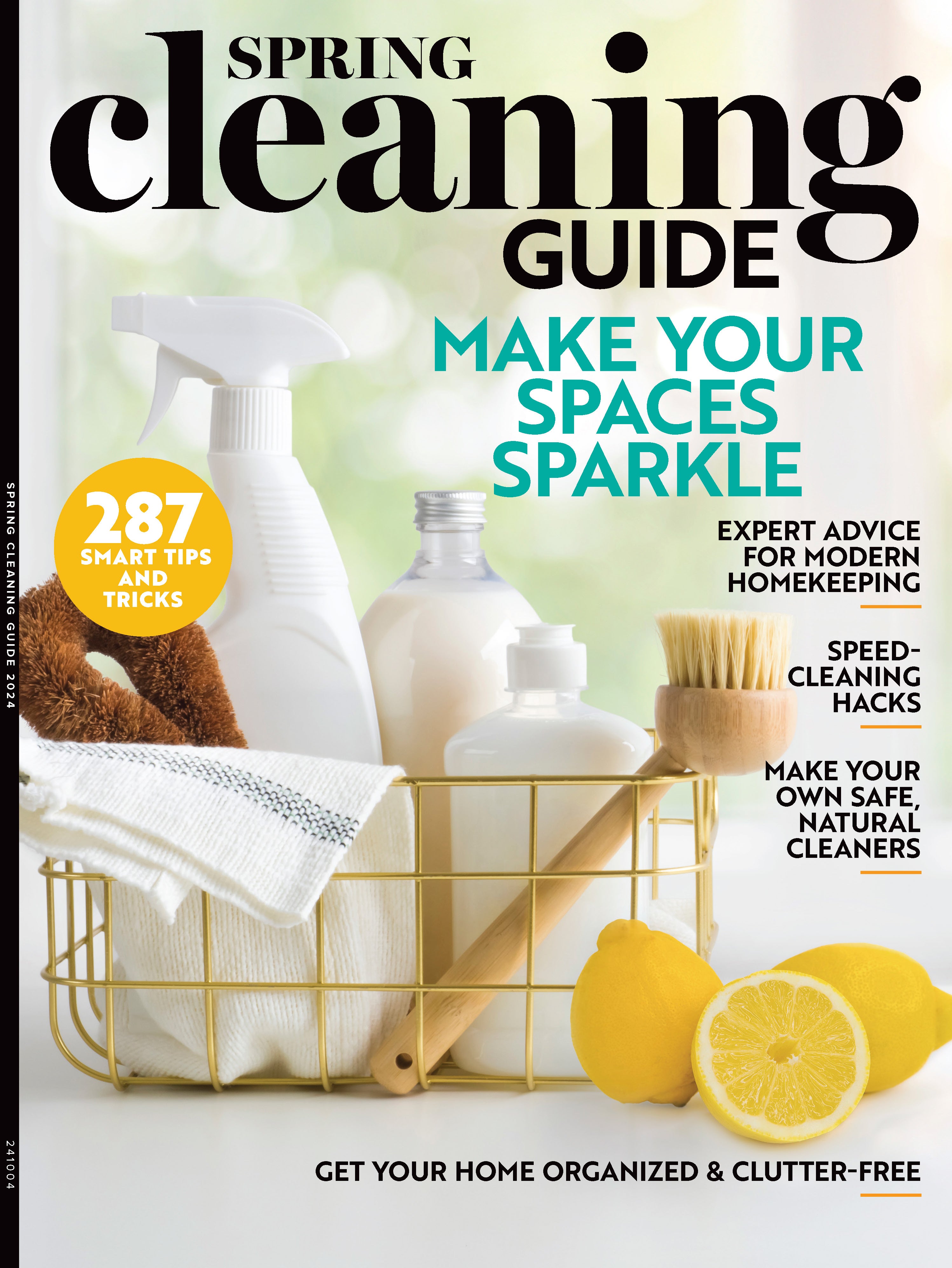 Spring Cleaning Guide - 287 Smart Tips & Tricks, Speed-Cleaning