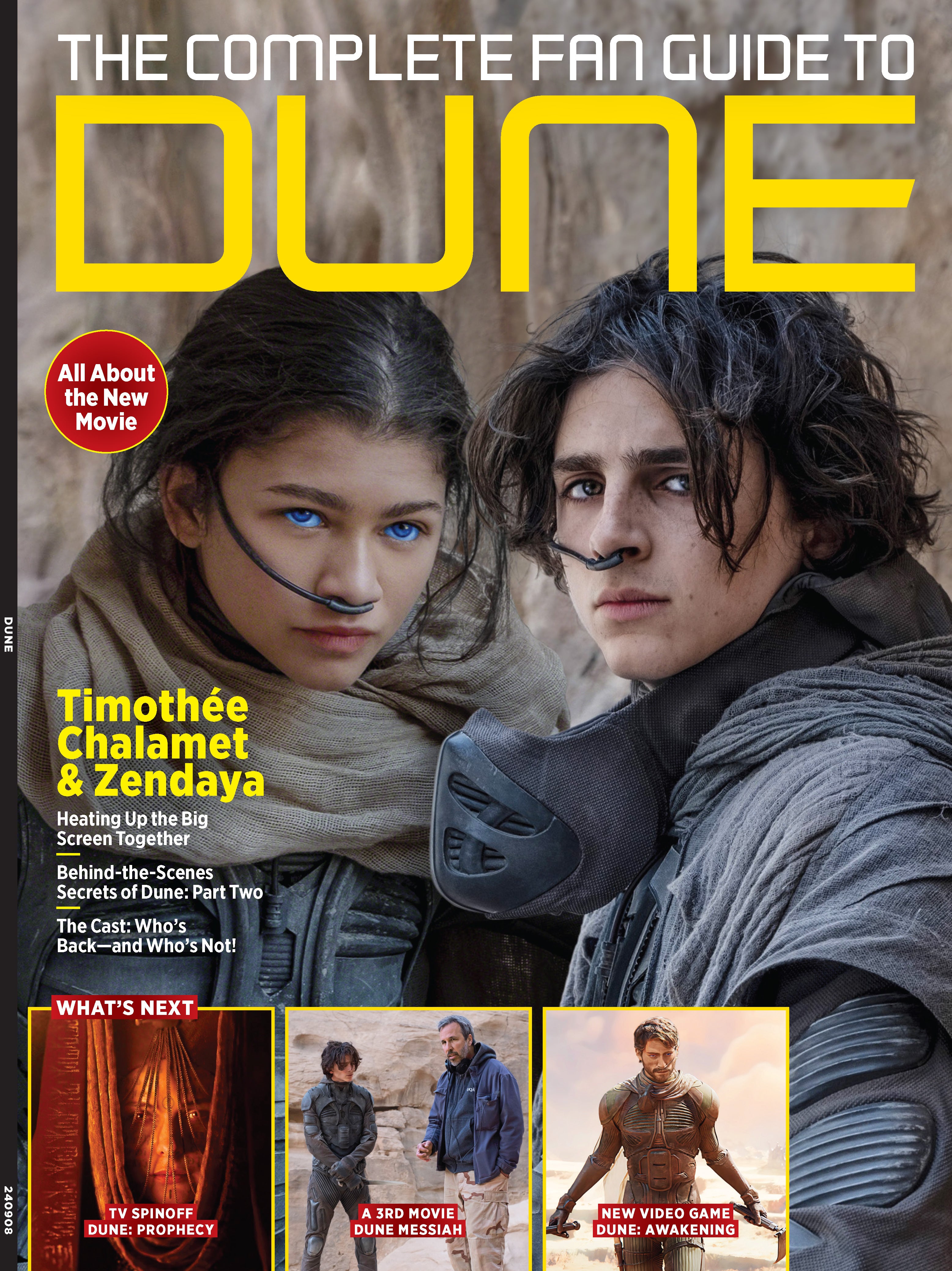 Dune - Fan Guide: New Movie Dune Part Two, Director Denis Villeneuve, –  Magazine Shop US