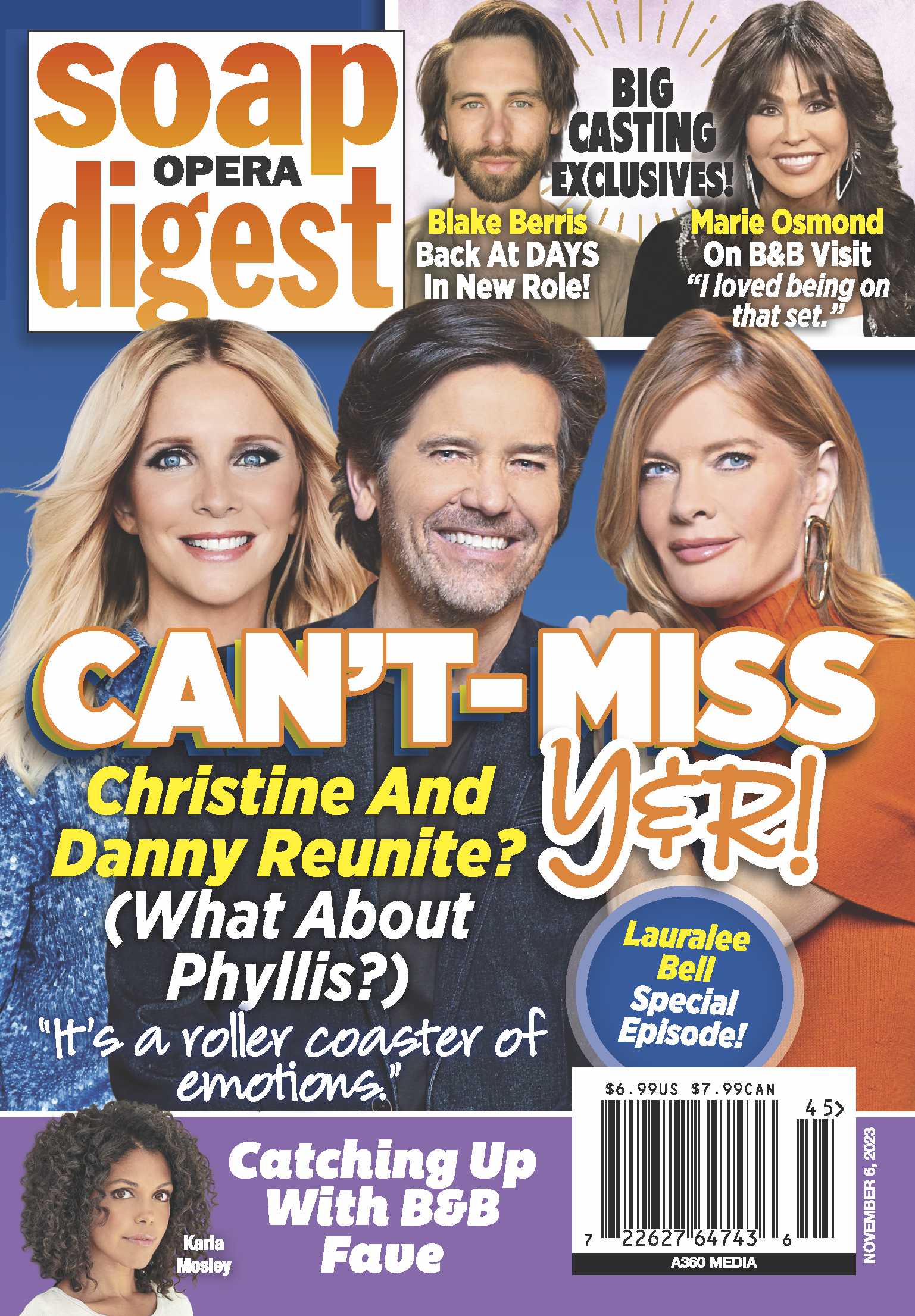 Soap Opera Digest - 11.06.23 Cant Miss Young And The Restless 