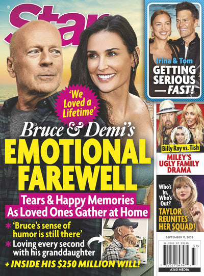 Star - 09.11.23 Bruce Willis and Demi Moore Emotional Farewell - Magazine Shop US
