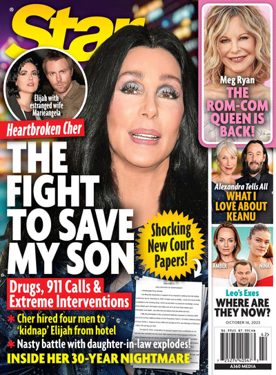 Star - 10.16.23 Cher, The Fight to Save My Son - Magazine Shop US
