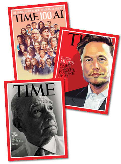 Time Magazine - 10.09.23 Edition: 100 Most Influential People In Artif 