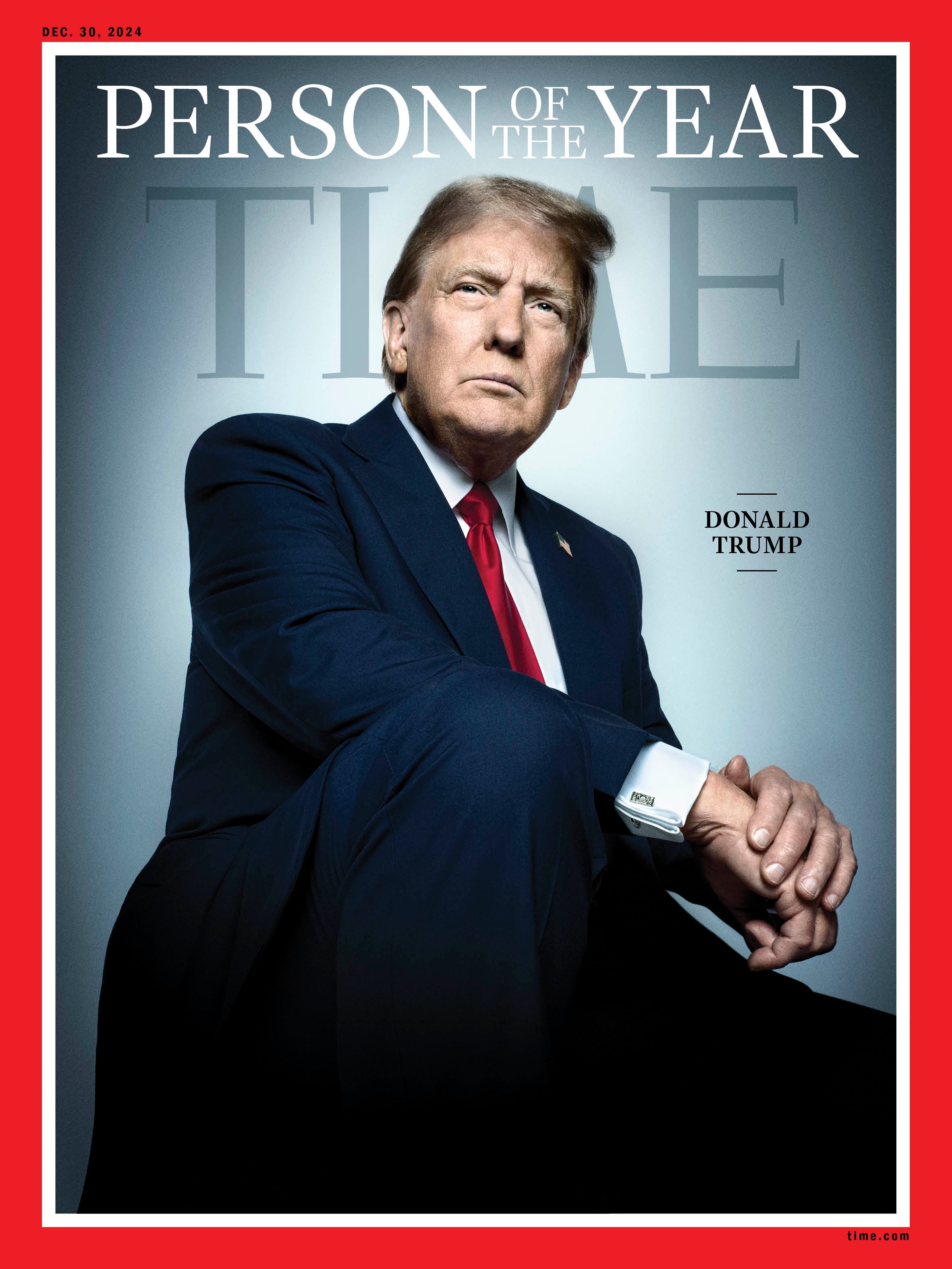 TIME Magazine 2024 Person of the Year - Donald Trump: Historic