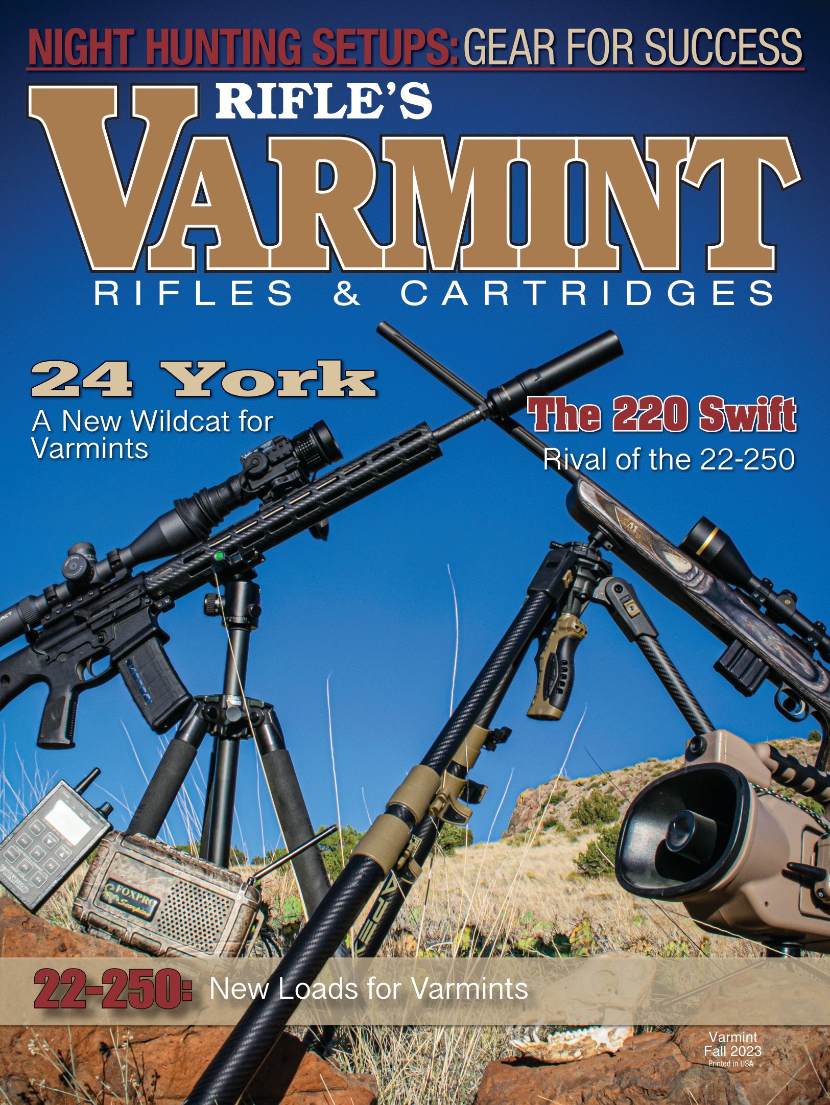 Varmint Rifles & Cartridges Fall 2023 Varmint Hunting, Night Setups