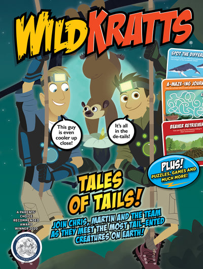 Wild Kratts - 24 Tales of Tails - Magazine Shop US