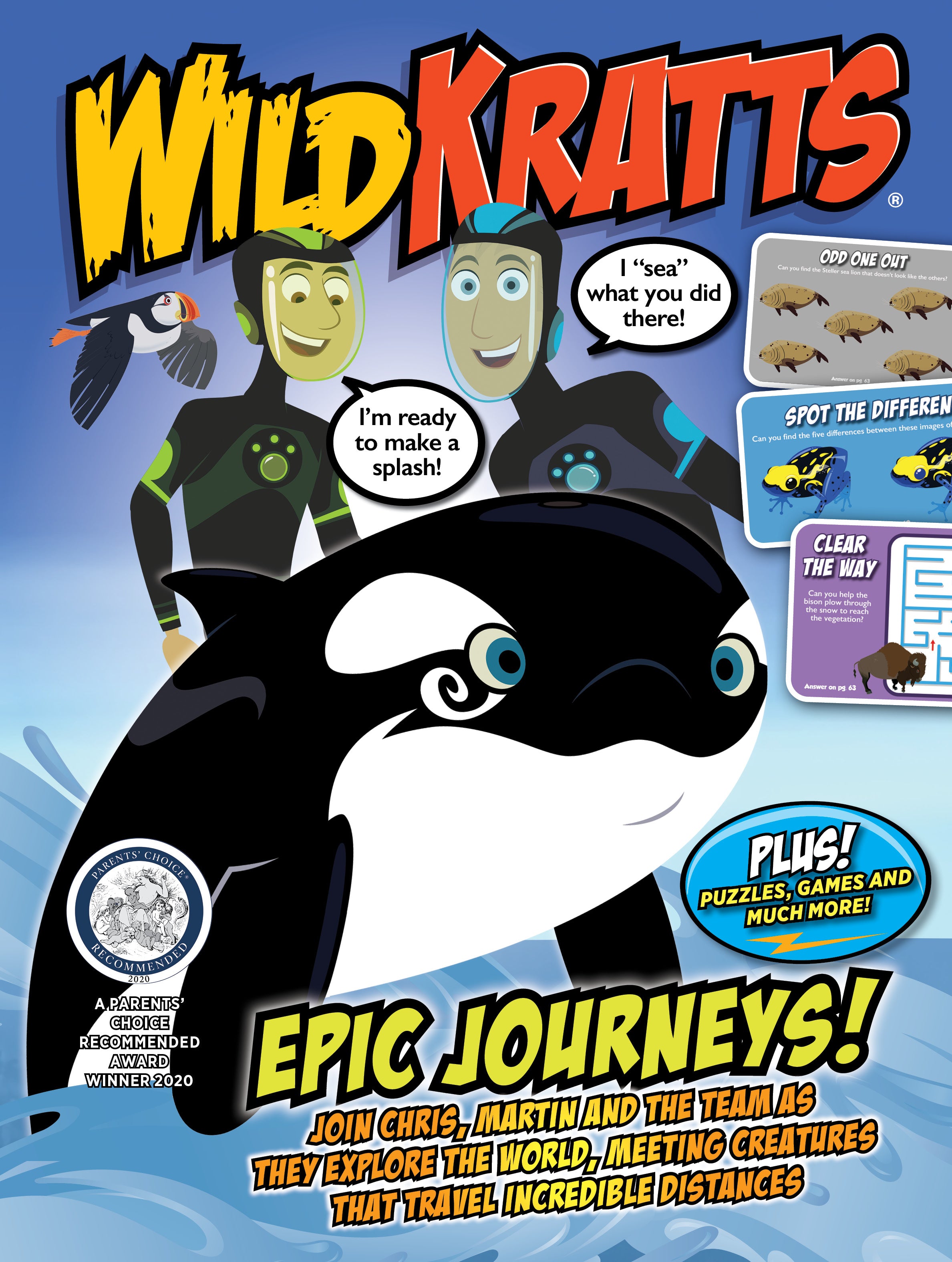 Wild Kratts 25 Epic Journeys Magazine Shop US