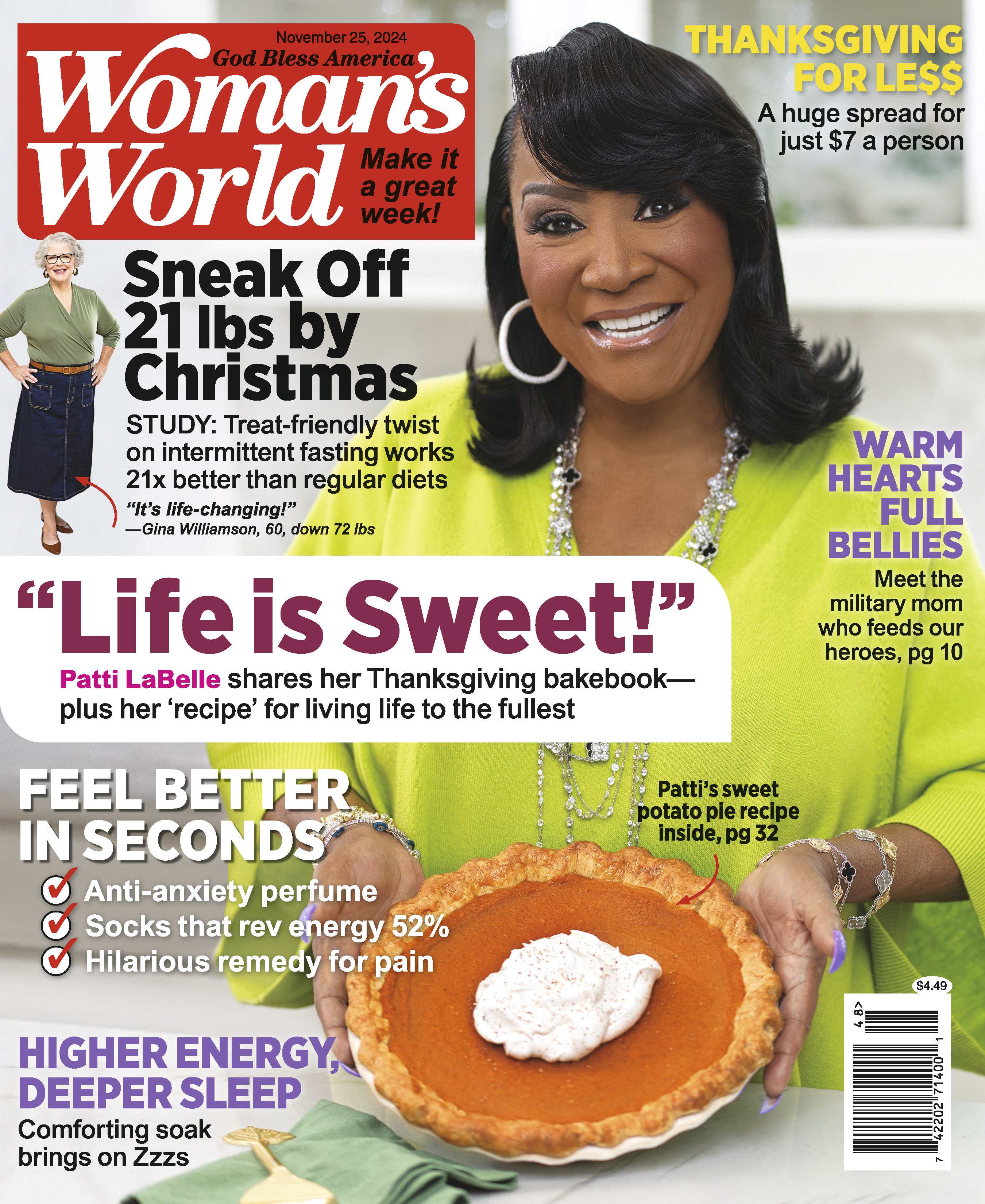 Woman's World - 11.25.24 Patti Labelle Life is Sweet – Magazine