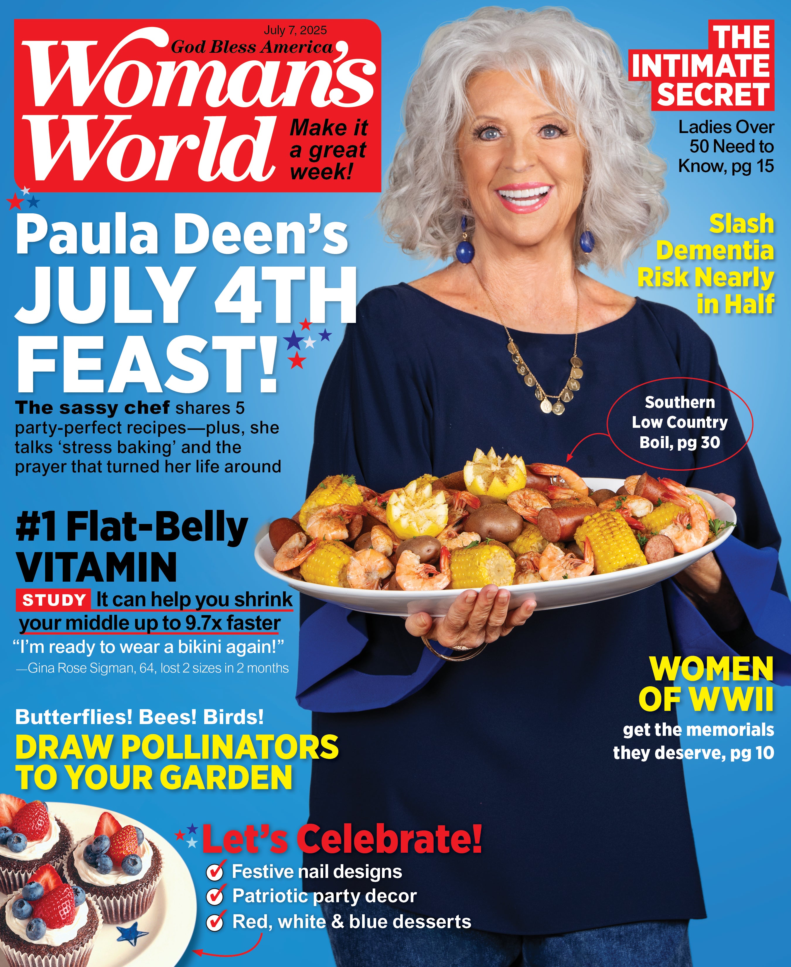 女性情報誌 idp MAGAZINE special issue FRUiTS vol002 Woman's World - 07.07.25: Celebrate July 4th With Paula Deen's