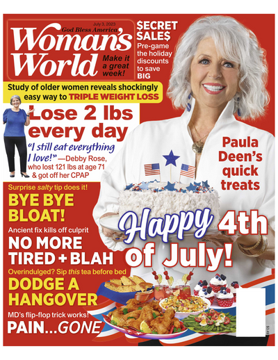Woman's World - 07.03.23 Happy 4th of July Paula Deen Quick Treats - Magazine Shop US