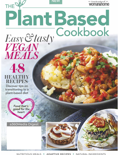 Plant Based Cookbook Mini Mag - 48 Recipes For Easy & Tasty Vegan Meals, Tips On Transitioning To Plant Based Diet, Learn How To Make Dairy Free Breakfast, Tofu Soup, Sweet Potato Cakes & More! - Magazine Shop US