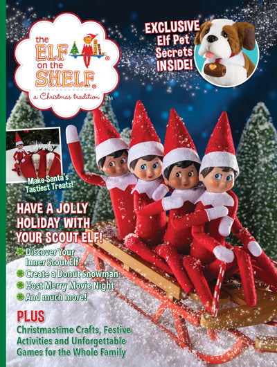 Elf on the Shelf - Have a Jolly Holiday with Your Scout Elf Plus Christmastime Crafts & Unforgettable Games For The Whole Family - Magazine Shop US
