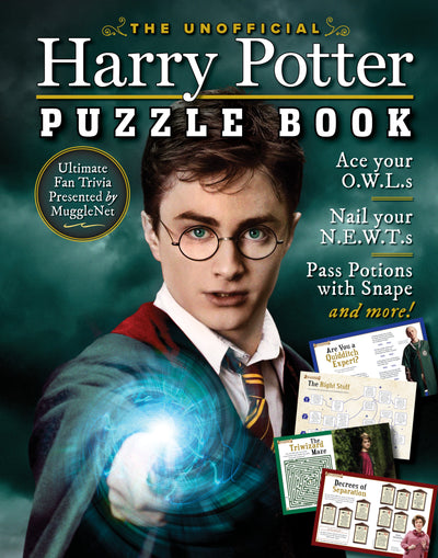 MuggleNet - The Unofficial Puzzle Book - Magazine Shop US