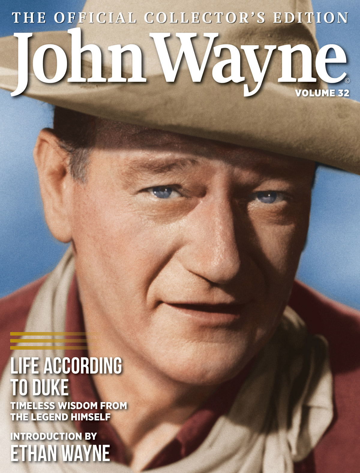 John Wayne Volume 32 Official Collector's Edition Life According to