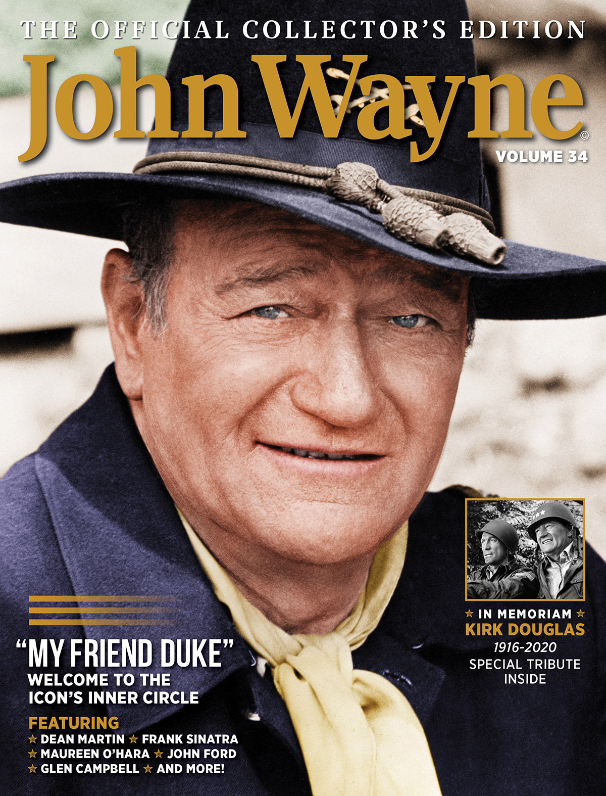 John Wayne Tribute Pin Collection Featuring American Legend, The Duke