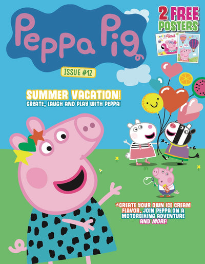 Peppa Pig - Issue 12: Summer Vacation - Magazine Shop US