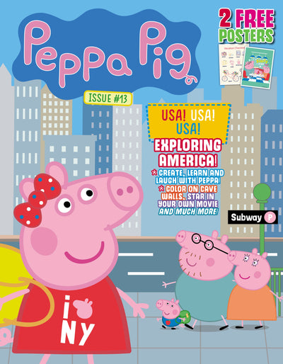 Peppa Pig - Issue 13: Exploring America - Magazine Shop US