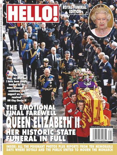 HELLO! - Queen Elizabeth II Royal Funeral Edition -The Emotional Final Farewell - Magazine Shop US