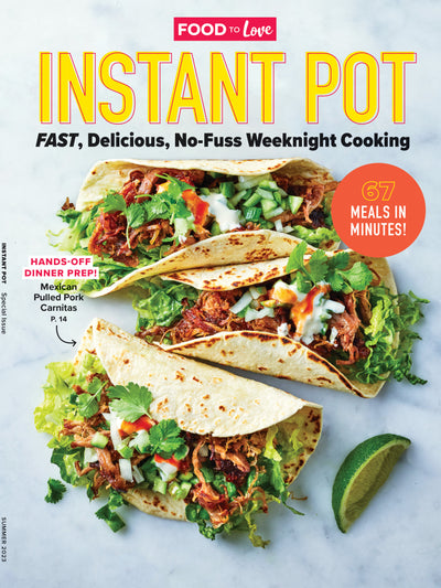 Food to Love - Instant Pot: 67 Meals In Minutes, Hands Off Dinner Prep! Fast, Delicious, No-Fuss Weeknight Cooking! - Magazine Shop US