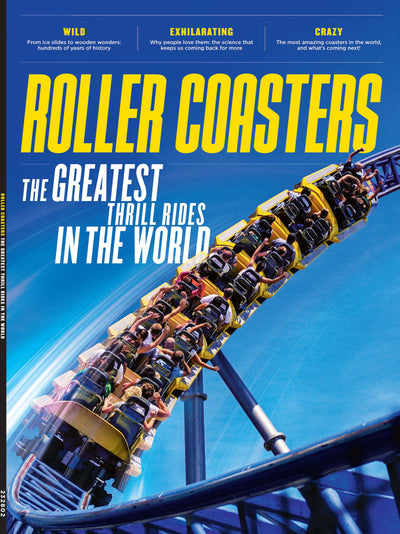 Roller Coasters - The Greatest Thrill Rides In The World: Learn How The Phenomenon All Began & Explore The Best Coasters In The World - Magazine Shop US