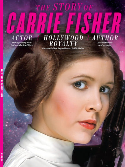 Carrie Fisher - The Full Story: Princess Leia Organa Stood Up To Darth Vader In Star Wars, Daughter Of Debbie Reynolds & Eddie Fisher, Author, Mental Health Advocate & Impact Beyond Movie Screen - Magazine Shop US
