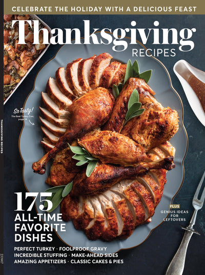 Thanksgiving Recipes - 175 All-Time Favorite Dishes: Ultimate Turkey Feast, Stock, Gravy, Stuffing, Sides, Casseroles, Breads, Pies, Leftover Ideas, Expert Tips, Vegetarian Options, Cocktails & Bites! - Magazine Shop US