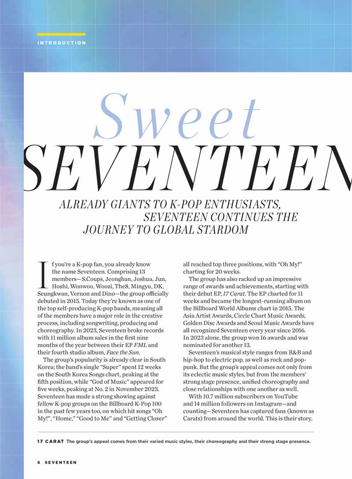 Seventeen - Fan Guide: K-Pop Band, Journey To Stardom, 13 Members