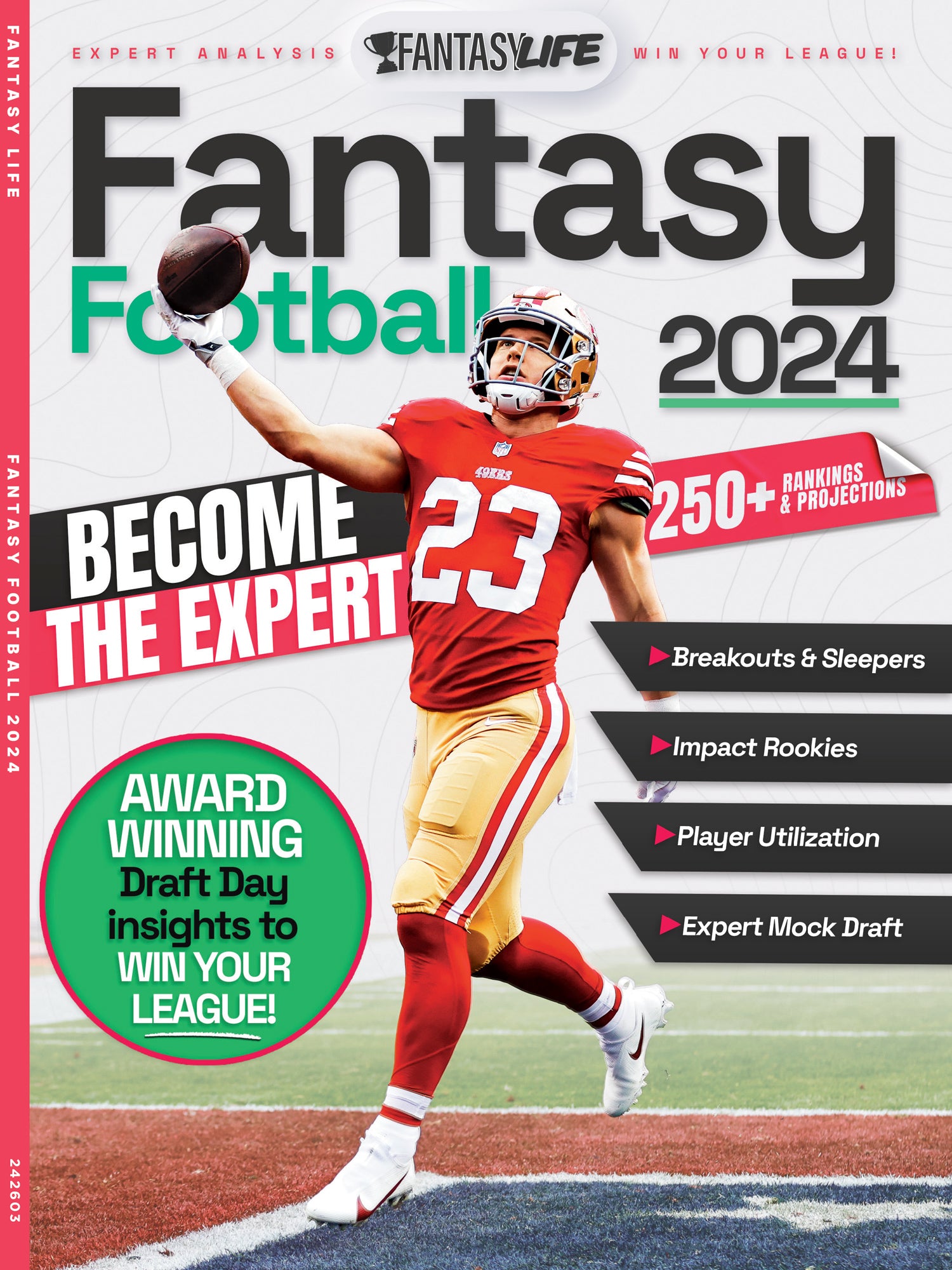 Matthew Berry Fantasy Life Fantasy Football 2024 250+ Rankings & Pr