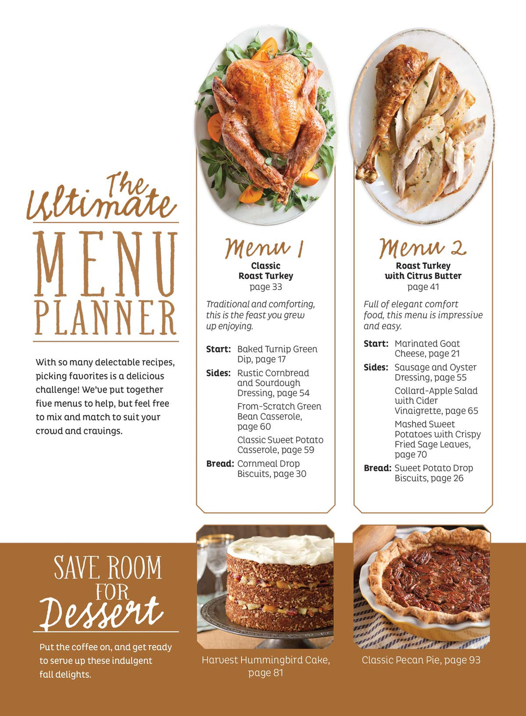 Traditional Thanksgiving Menu Checklist