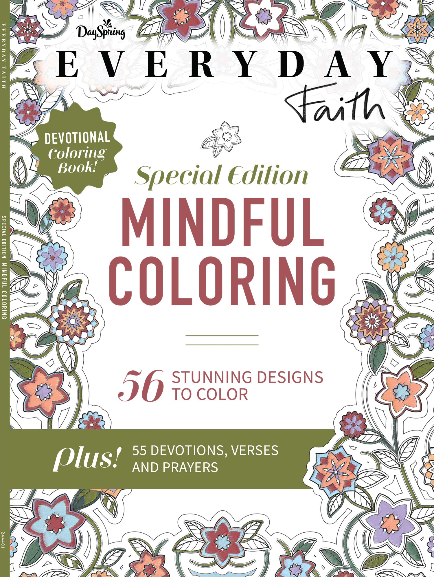 Dayspring - Everyday Faith Mindful Coloring: 56 Stunning Designs To Co ...