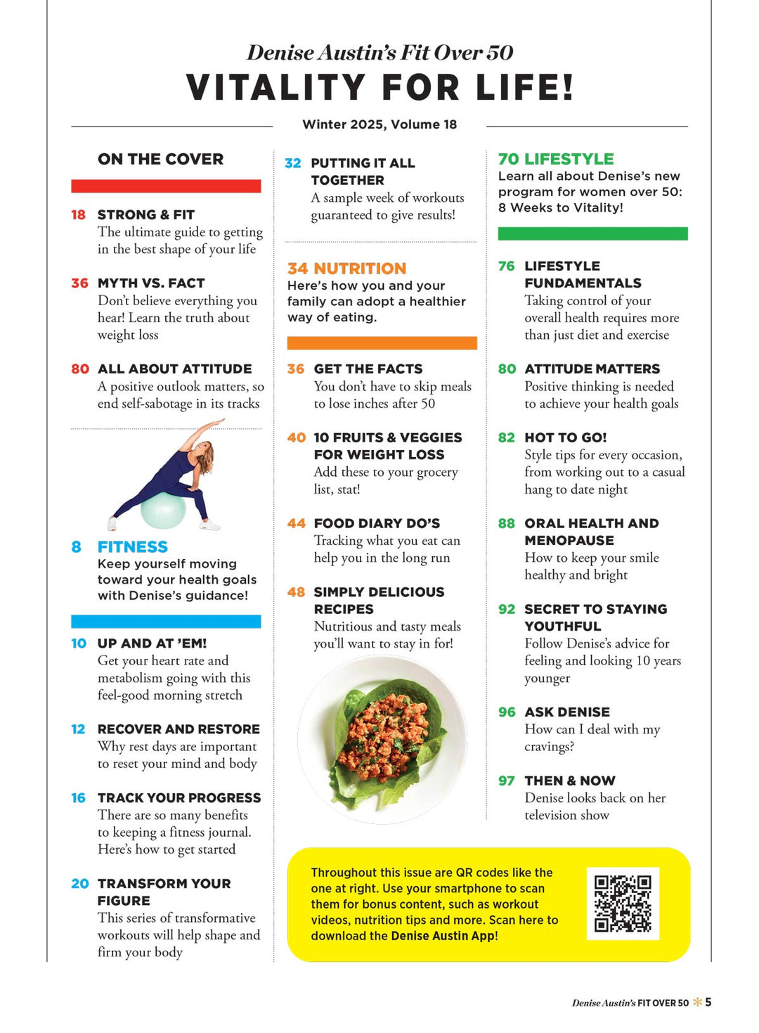 Diet How To Get In The Best Shape Denise Austin's Fit Over 50