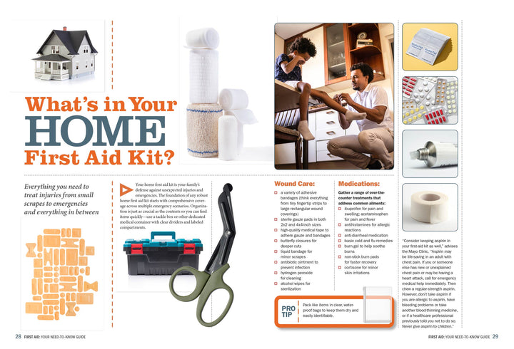 The Complete Home First Aid Manual - Your Easy Emergency Guide To: Pre ...